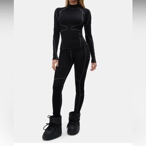 Halfdays Hallie Midweight Merino Legging XS NWOT